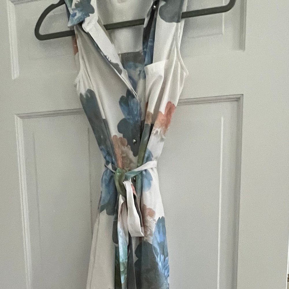 Belted Calvin Klein Shift ShirtDress